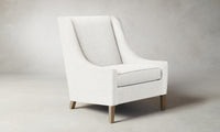 The Chrystie Chair - Belgian Linen Egret