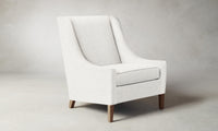 The Chrystie Chair - Belgian Linen Egret