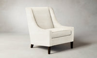 The Chrystie Chair - Italian Bouclé White