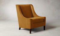 The Chrystie Chair - Mohair Amber