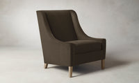 The Chrystie Chair - Mohair Mink