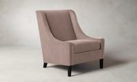 The Chrystie Chair - Mohair Peony