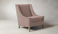 The Chrystie Chair - Mohair Peony