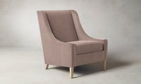 The Chrystie Chair - Mohair Peony