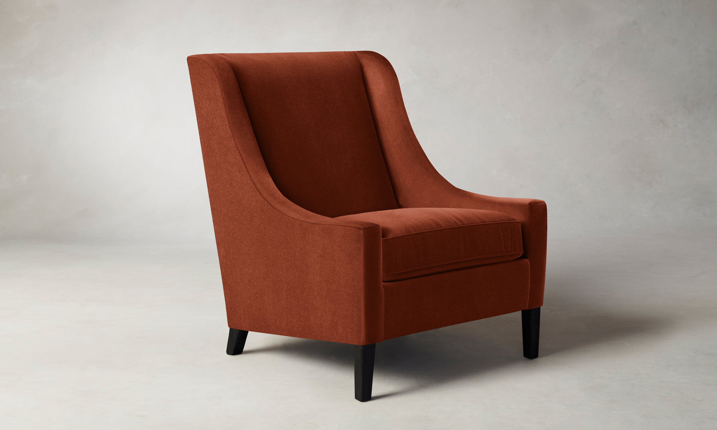 The Chrystie Chair - Mohair Spice