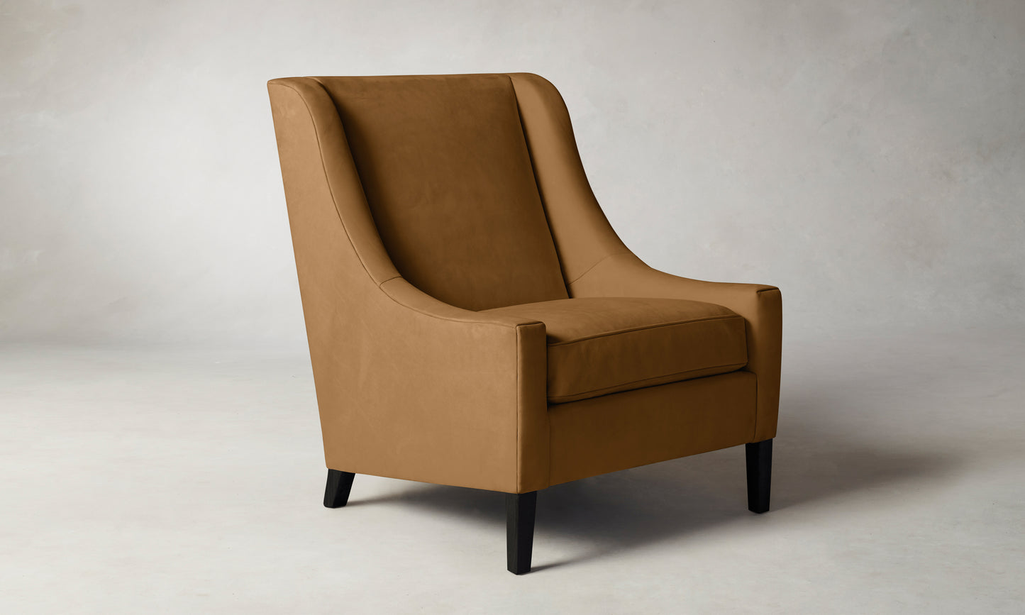 The Chrystie Chair - Nubuck Leather Saddle