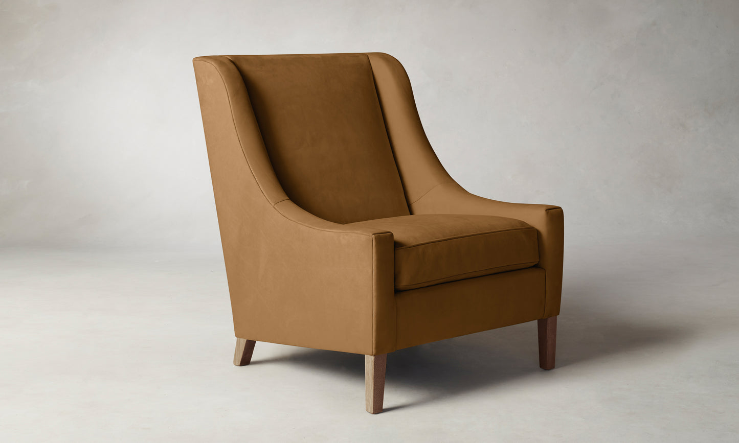 The Chrystie Chair - Nubuck Leather Saddle