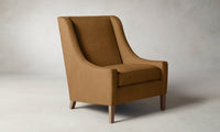 The Chrystie Chair - Nubuck Leather Saddle