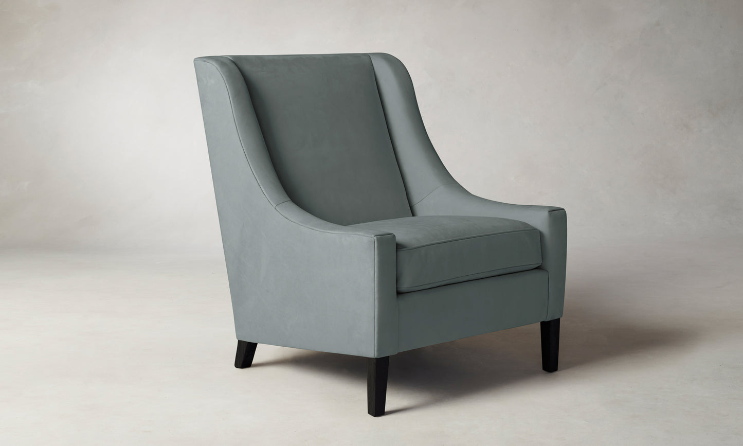 The Chrystie Chair - Nubuck Leather Tide