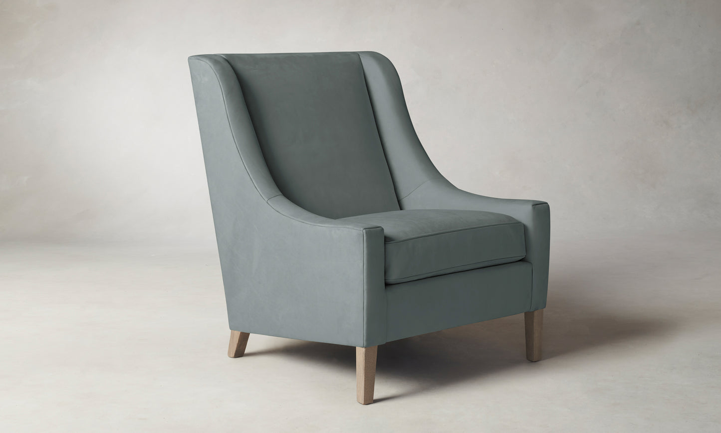 The Chrystie Chair - Nubuck Leather Tide