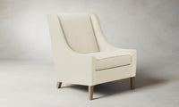 The Chrystie Chair - Performance Linen Weave Prairie