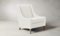 The Chrystie Chair - Performance Linen Weave Flour