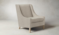 The Chrystie Chair - Performance Stonewashed Linen Dew