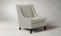 The Chrystie Chair - Performance Textured Linen Flax