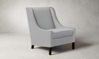 The Chrystie Chair - Performance Linen Weave Cloud