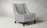 The Chrystie Chair - Performance Textured Tweed Alpine