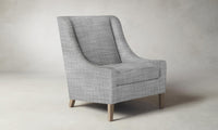 The Chrystie Chair - Performance Textured Tweed Alpine