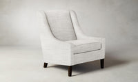 The Chrystie Chair - Performance Textured Tweed Snow