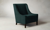 The Chrystie Chair - Performance Velvet Emerald