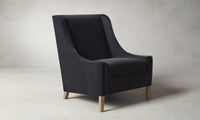 The Chrystie Chair - Performance Velvet Flannel