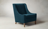 The Chrystie Chair - Performance Velvet Lagoon