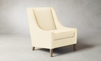 The Chrystie Chair - Performance Woven Chenille Desert