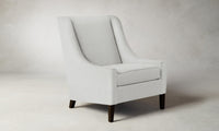 The Chrystie Chair - Performance Woven Chenille Steel