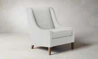 The Chrystie Chair - Performance Woven Chenille Steel