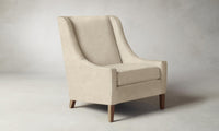 The Chrystie Chair - Tuscan Leather Bisque