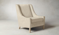 The Chrystie Chair - Tuscan Leather Bisque