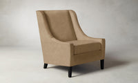 The Chrystie Chair - Tuscan Leather Camel