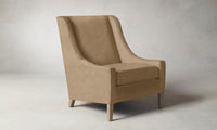 The Chrystie Chair - Tuscan Leather Camel