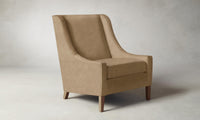 The Chrystie Chair - Tuscan Leather Camel