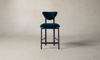 The Cooper Counter Stool - Mohair Admiral