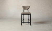 The Cooper Counter Stool - Performance Bouclé Morel