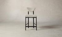 The Cooper Counter Stool - Performance Stonewashed Linen Dew