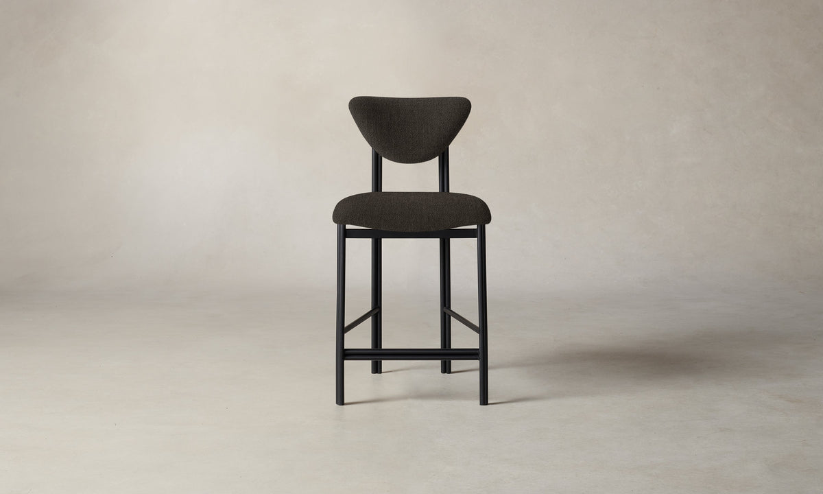The Cooper Counter Stool - Performance Textural Weave Root