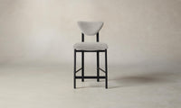 The Cooper Counter Stool - Performance Tweed Oatmeal