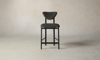 The Cooper Counter Stool - Tuscan Leather Seal