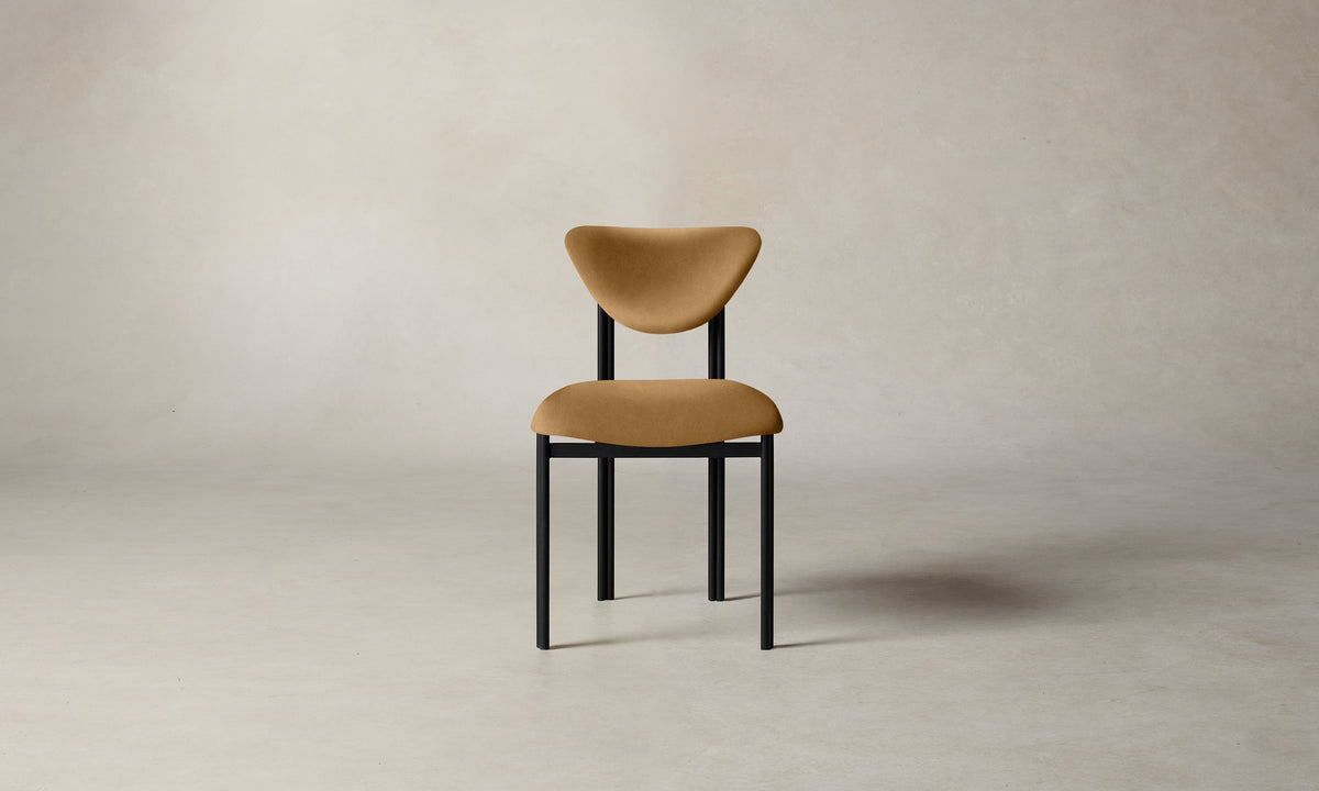The Cooper Dining Chair - Costa Leather Nutmeg