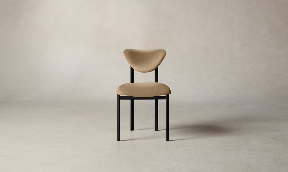 The Cooper Dining Chair - Costa Leather Ridge
