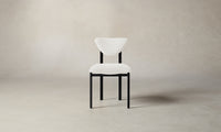 The Cooper Dining Chair - Belgian Linen Egret