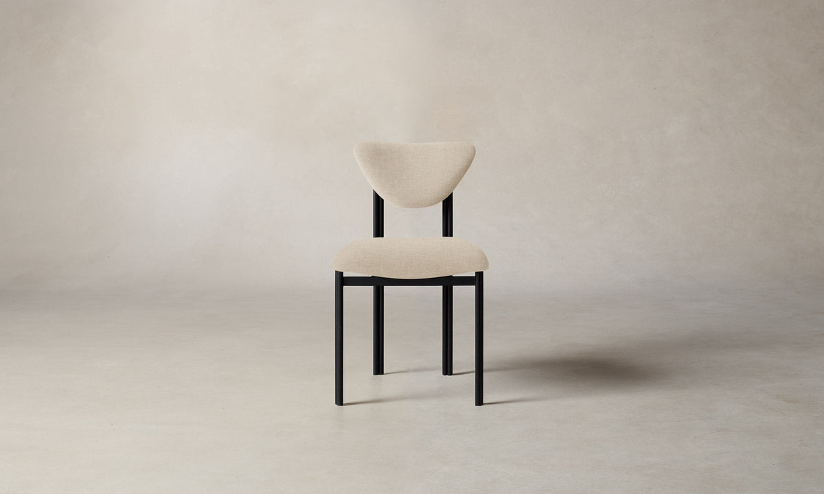 The Cooper Dining Chair - Heritage Belgian Linen Husk