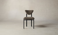 The Cooper Dining Chair - Mohair Mink