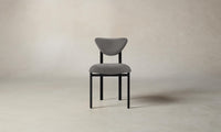 The Cooper Dining Chair - Nubuck Leather Asphalt