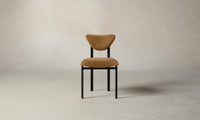 The Cooper Dining Chair - Nubuck Leather Saddle