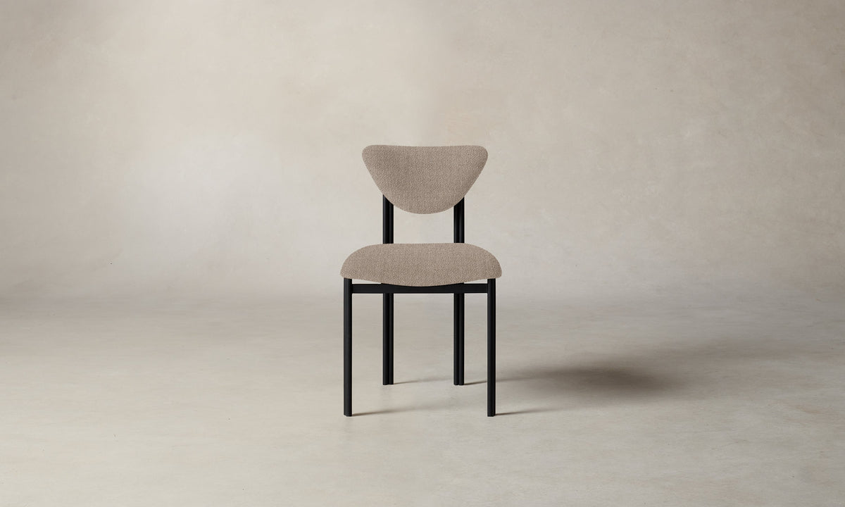 The Cooper Dining Chair - Performance Textural Weave Earthen