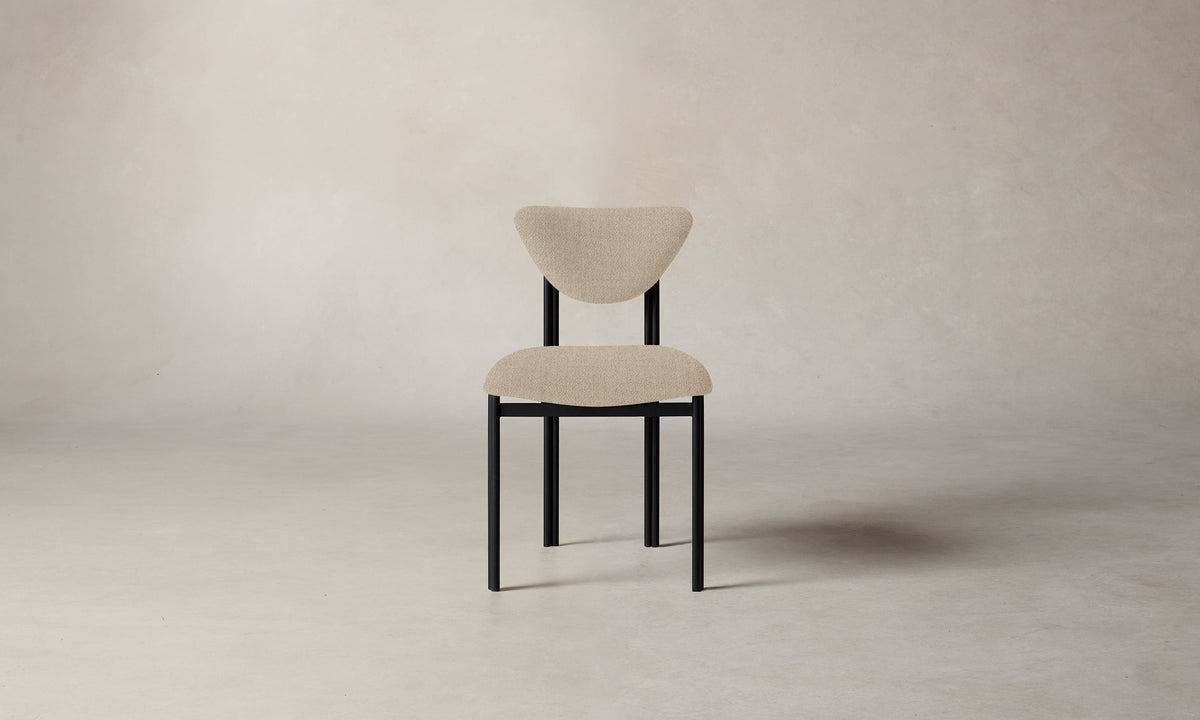 The Cooper Dining Chair - Performance Textural Weave Savanna
