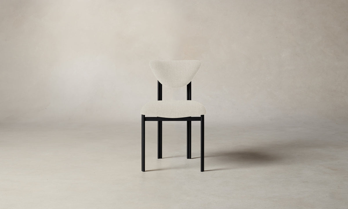The Cooper Dining Chair - Performance Textural Weave Wisp