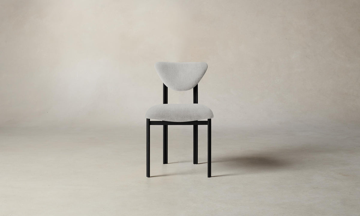 The Cooper Dining Chair - Performance Tweed Salt